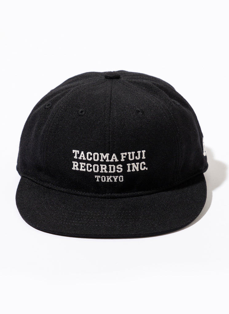 TACOMA FUJI RECORDS "TACOMA FUJI RECORDS INC.CAP ’24 designed by Shuntaro Watanabe" BLACK