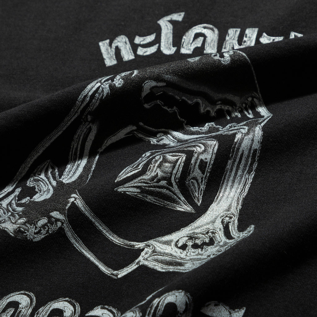 TACOMA FUJI RECORDS "PHAHURAT MARKET METAL TACOMA TEE DESIGNED BY MOOLA" BLACK