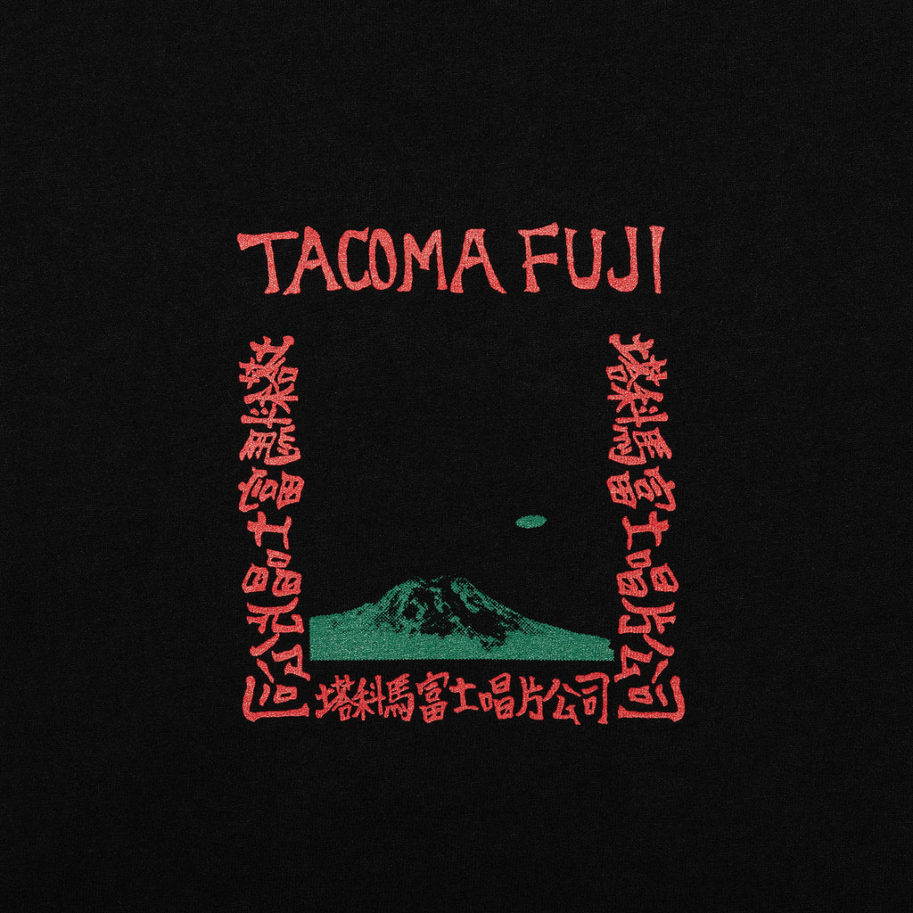 TACOMA FUJI RECORDS "LIVE AT FILLMORE!? L/S DESIGNED BY HIROHISA YOKOYAMA" BLACK