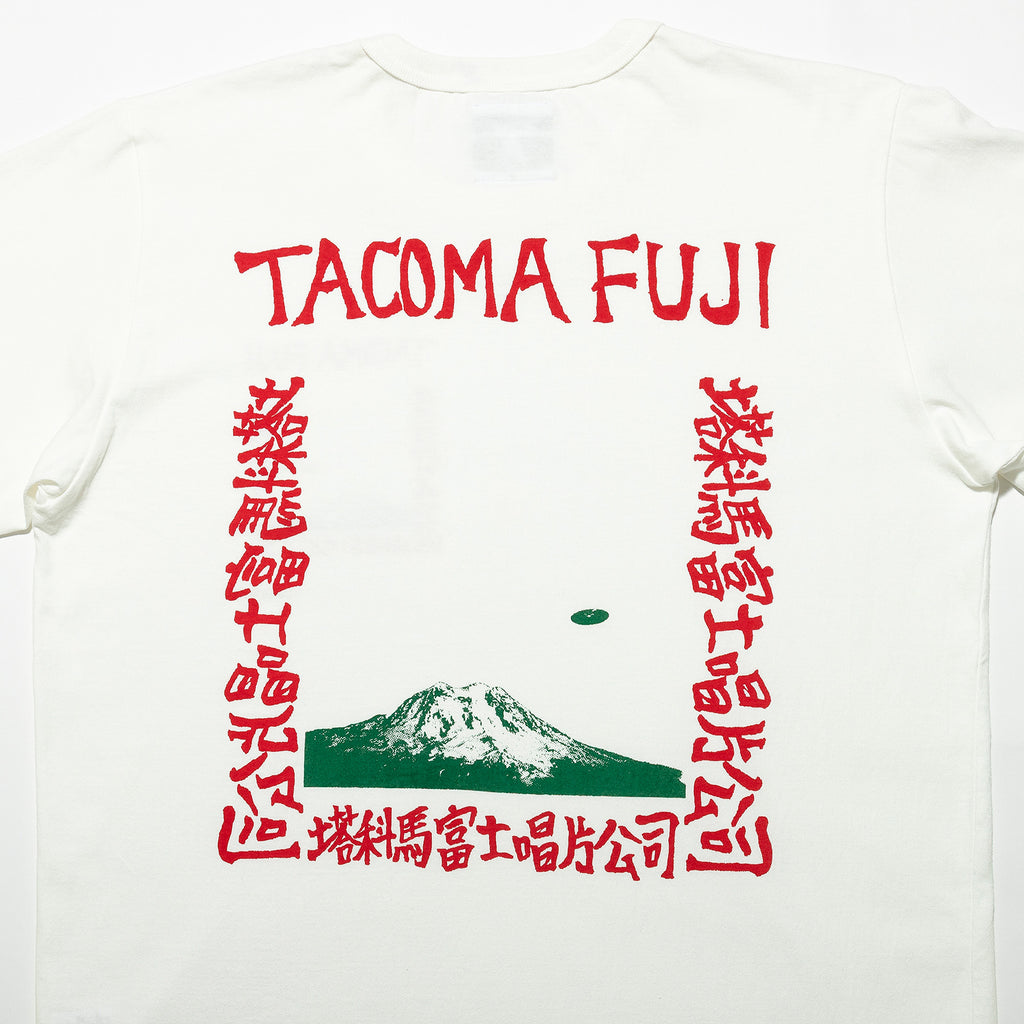 TACOMA FUJI RECORDS "LIVE AT FILLMORE!? L/S DESIGNED BY HIROHISA YOKOYAMA" WHITE