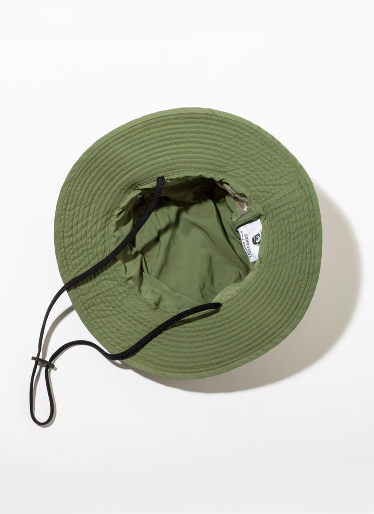 TACOMA FUJI RECORDS "BSP JUNGLE HAT BY DECHO" FOREST GREEN