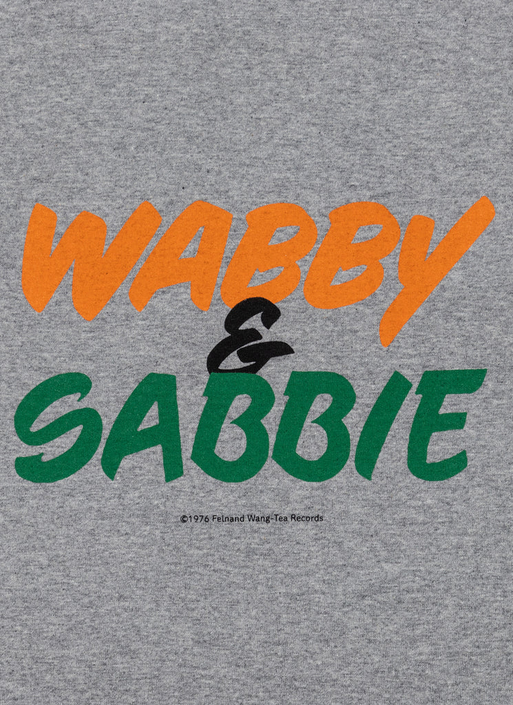 TACOMA FUJI RECORDS "WABBY & SABBIE '23 DESIGNED BY JERRY UKAI" HEATHER GRAY