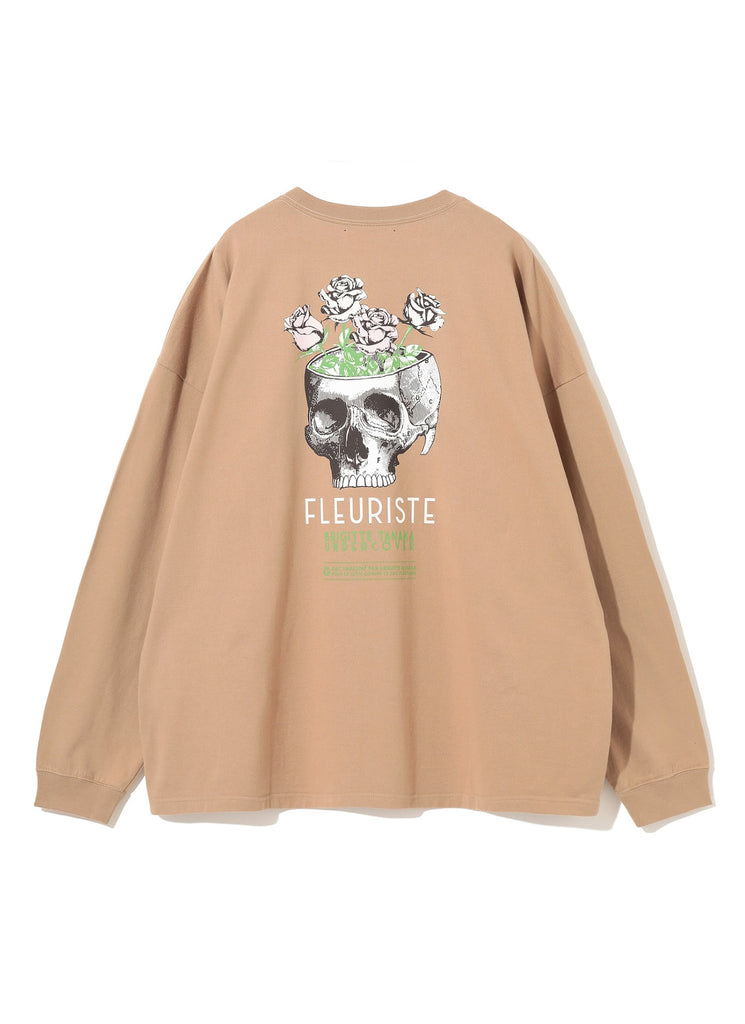 UNDERCOVER X BRIGITTE TANAKA "L/S FLEURISTE T-SHIRT" BEIGE