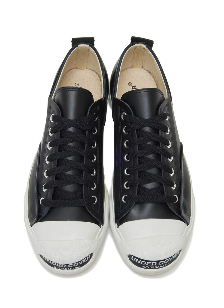 UNDERCOVER "LEATHER SNEAKERS" BLACK