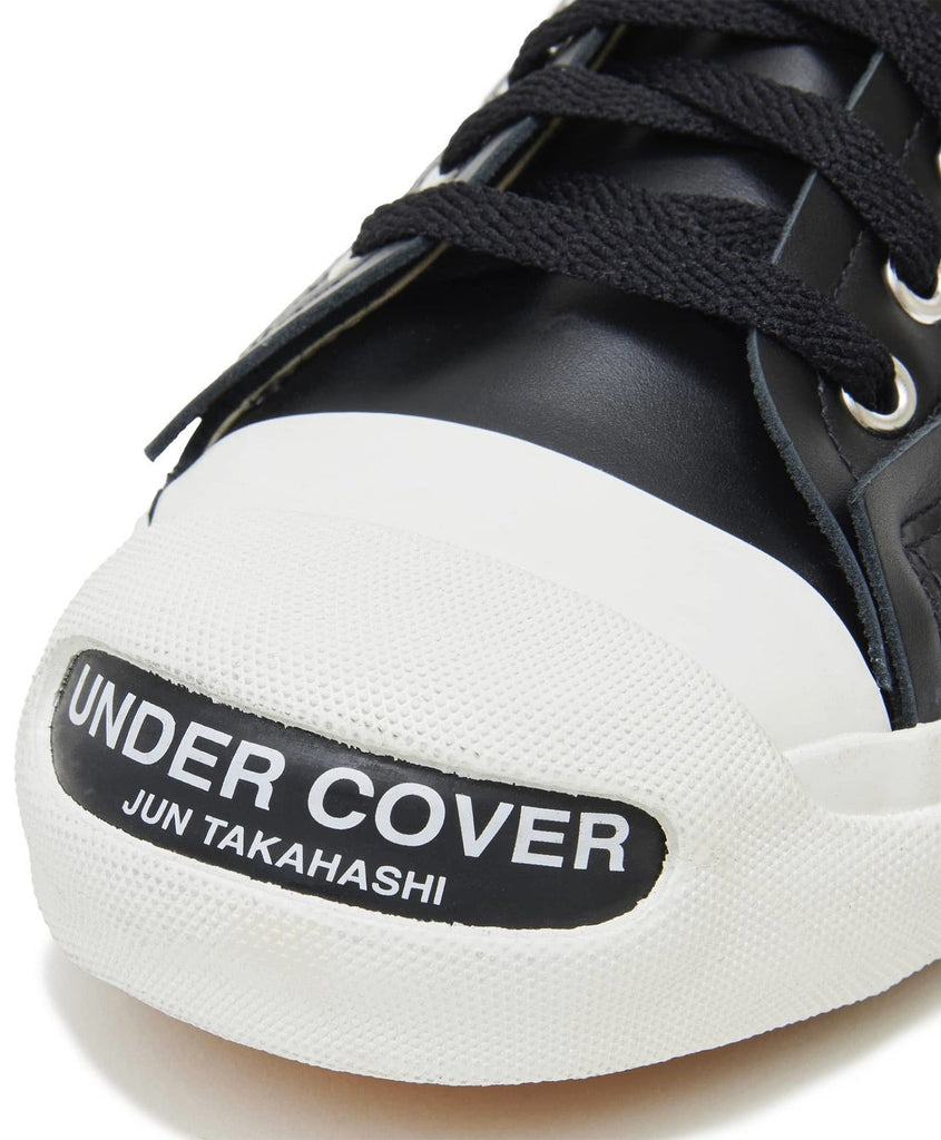 UNDERCOVER "LEATHER SNEAKERS" BLACK