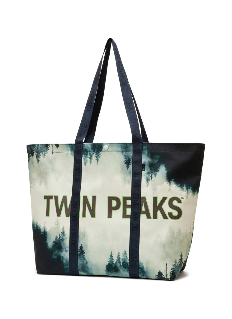 UNDERCOVER "TWIN PEAKS TOTE BAG" BLACK