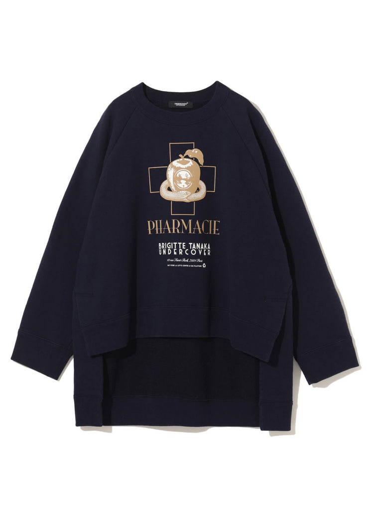 UNDERCOVER X BRIGITTE TANAKA "SWEAT PULLOVER" D.PURPLE