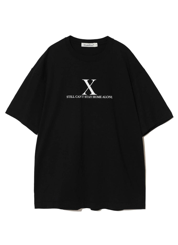 UNDERCOVER X BRIGITTE TANAKA "X T-SHIRT" BLACK