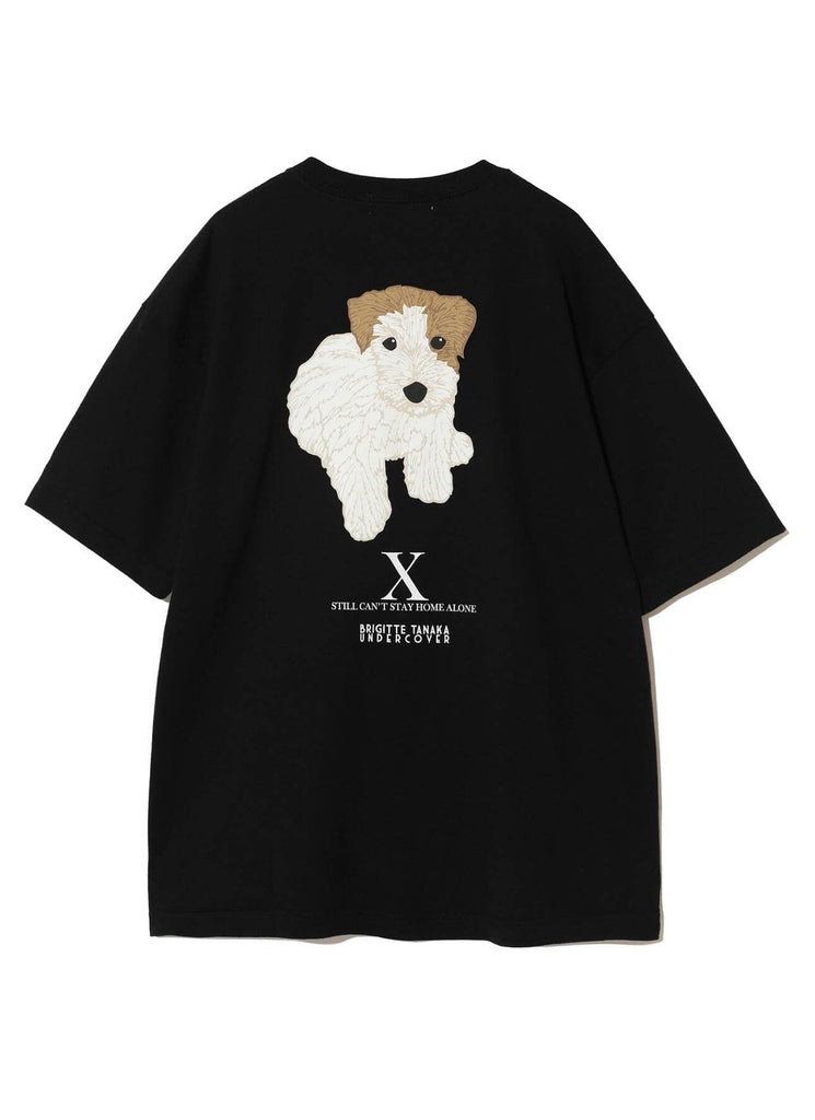 UNDERCOVER X BRIGITTE TANAKA "X T-SHIRT" BLACK