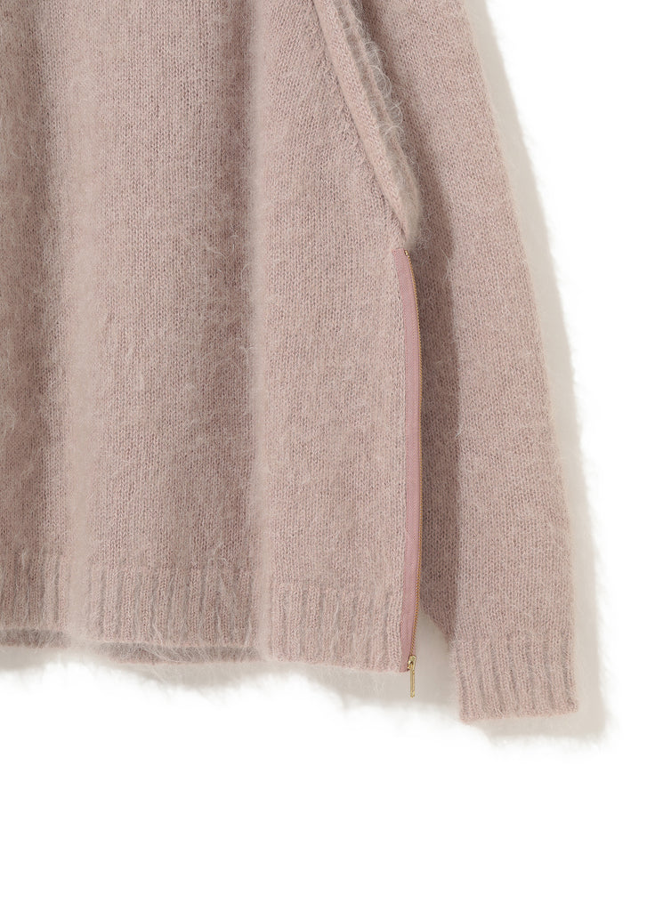 UNDERCOVER "CREWNECK MOHAIR SWEATER" PINK