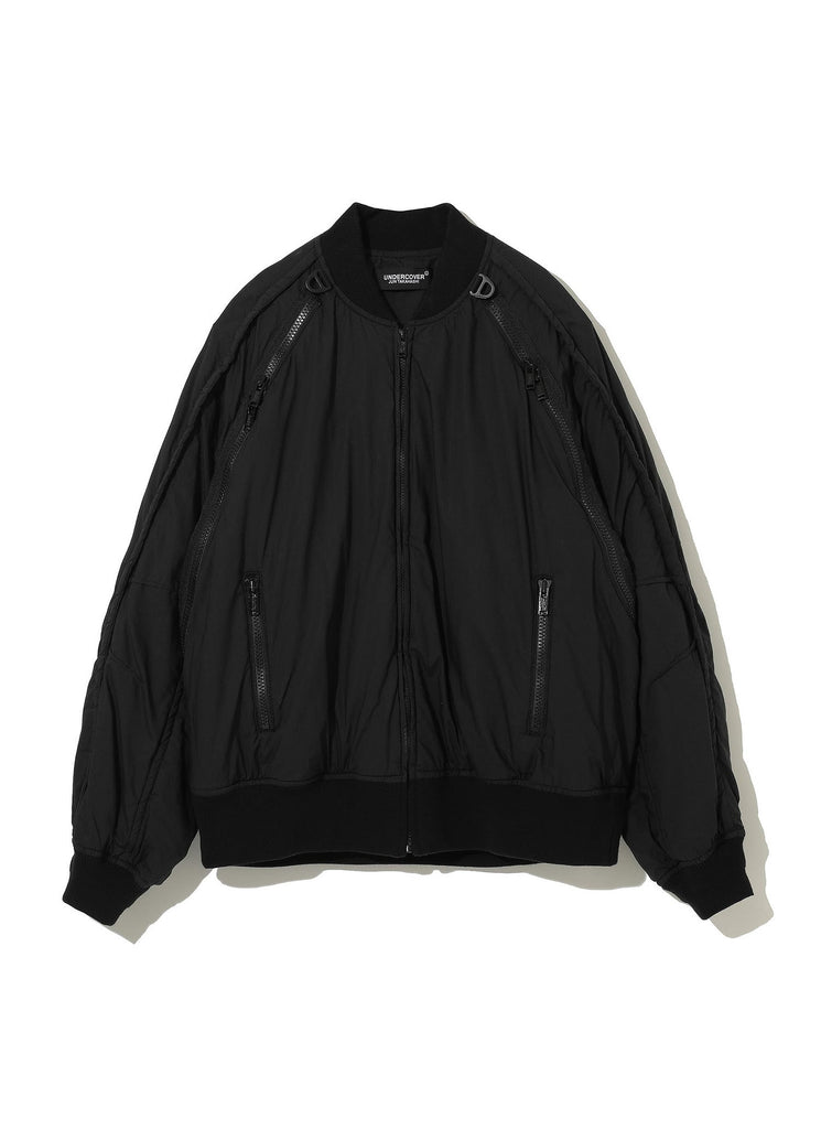 UNDERCOVER "CROSS SEAM OUT JACKET" BLACK