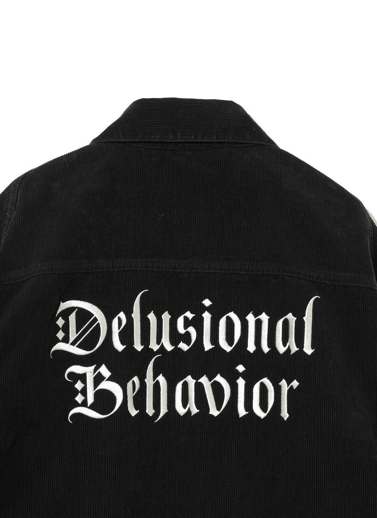 UNDERCOVER "CORDUROY TRUCKER JACKET" BLACK