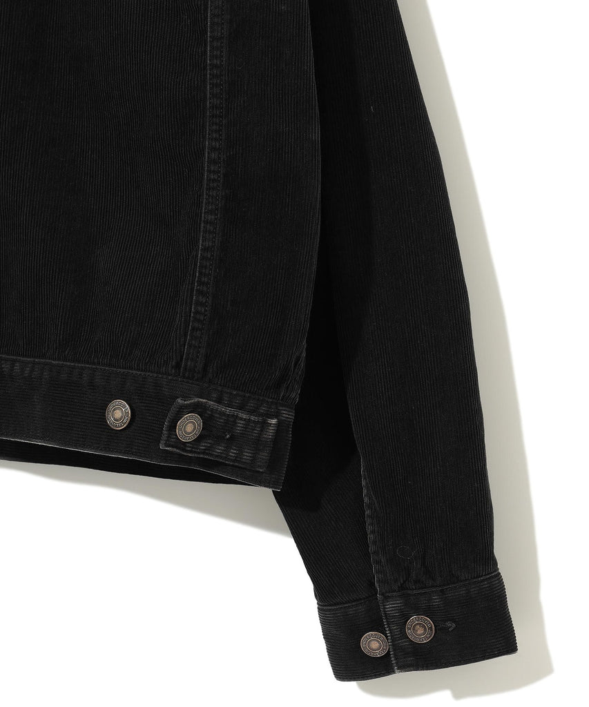 UNDERCOVER "CORDUROY TRUCKER JACKET" BLACK