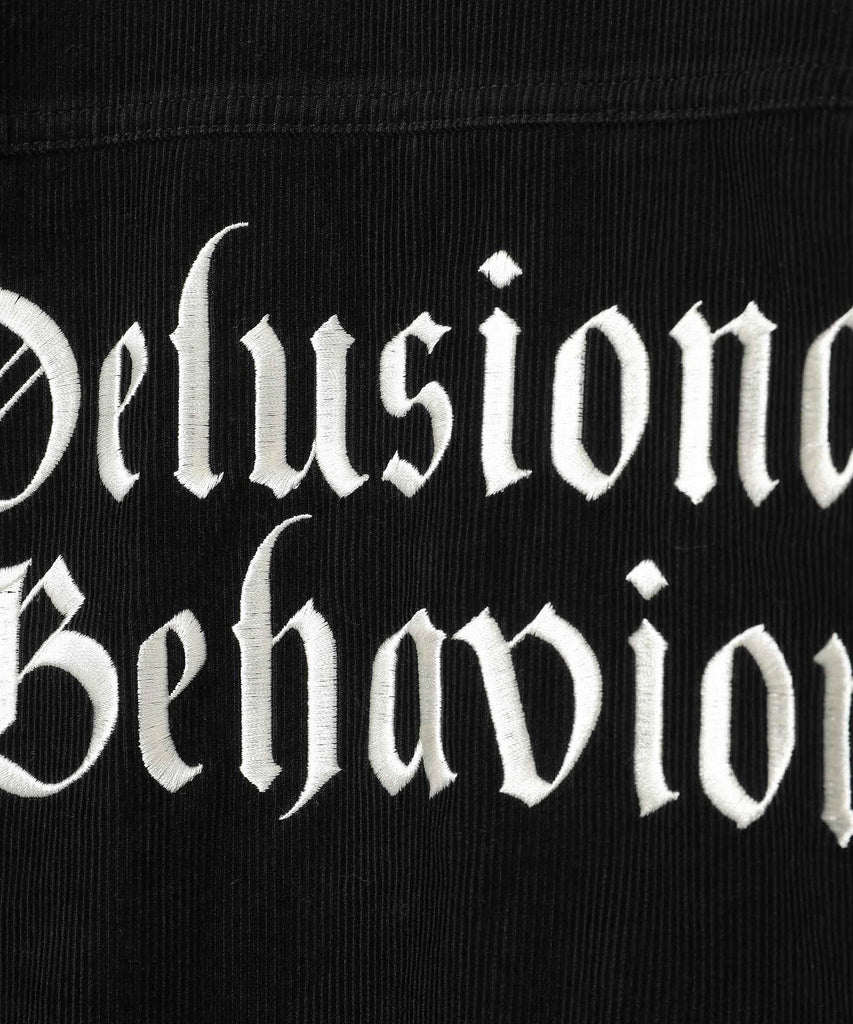 UNDERCOVER "CORDUROY TRUCKER JACKET" BLACK