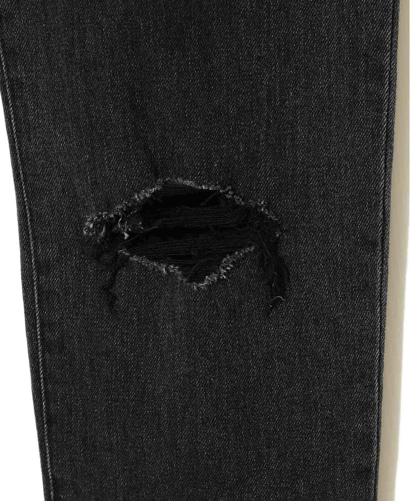 UNDERCOVER "STRETCH SKINNY DENIM PANTS" BLACK