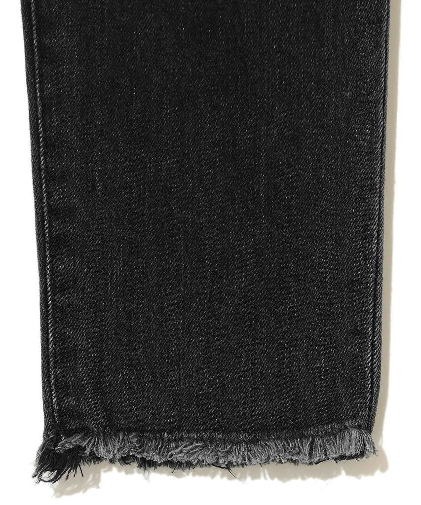 UNDERCOVER "STRETCH SKINNY DENIM PANTS" BLACK