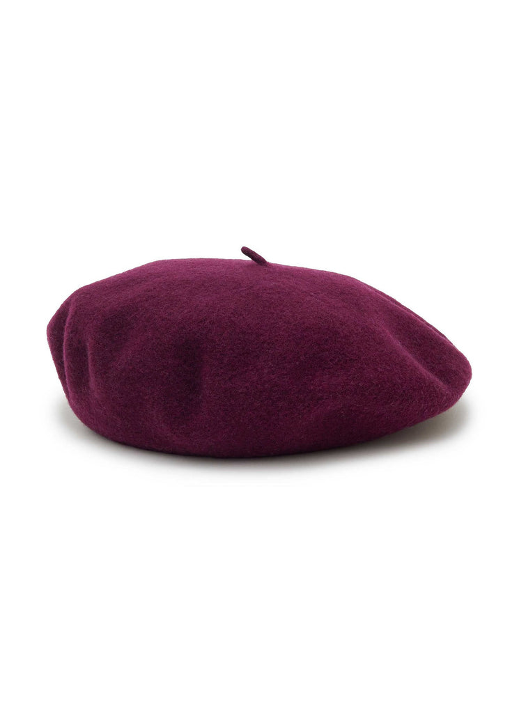 UNDERCOVER X KIJIMA TAKAYUKI "WOOL BERET" BORDEAUX