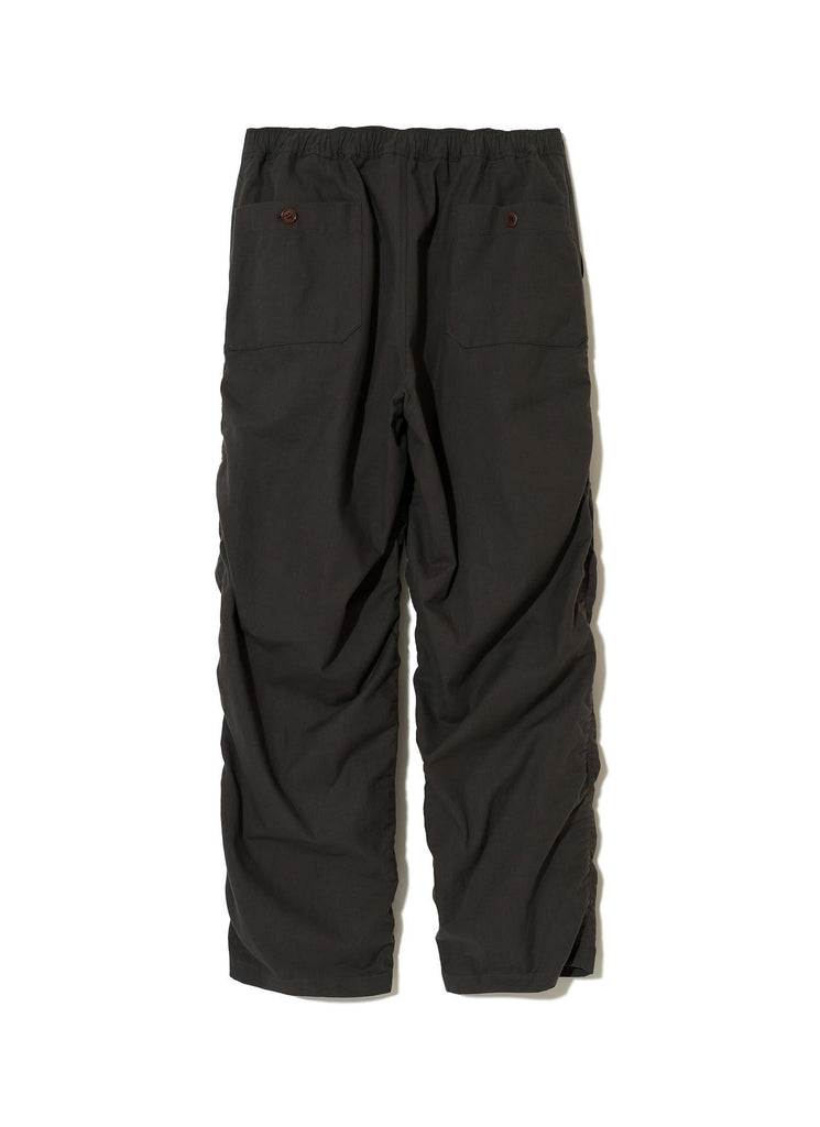 UNDERCOVER "COTTON PUCKERING  EASY PANTS" BLACK