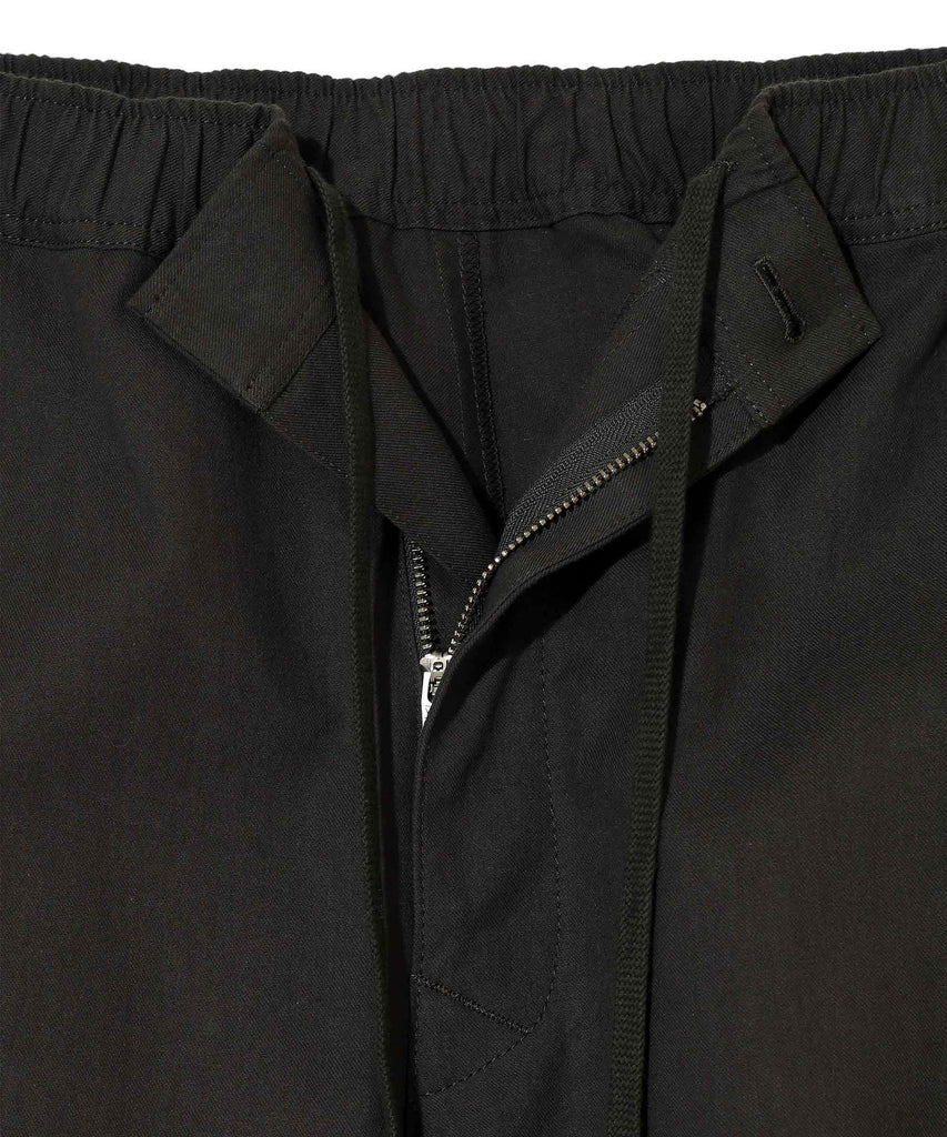 UNDERCOVER "COTTON PUCKERING  EASY PANTS" BLACK
