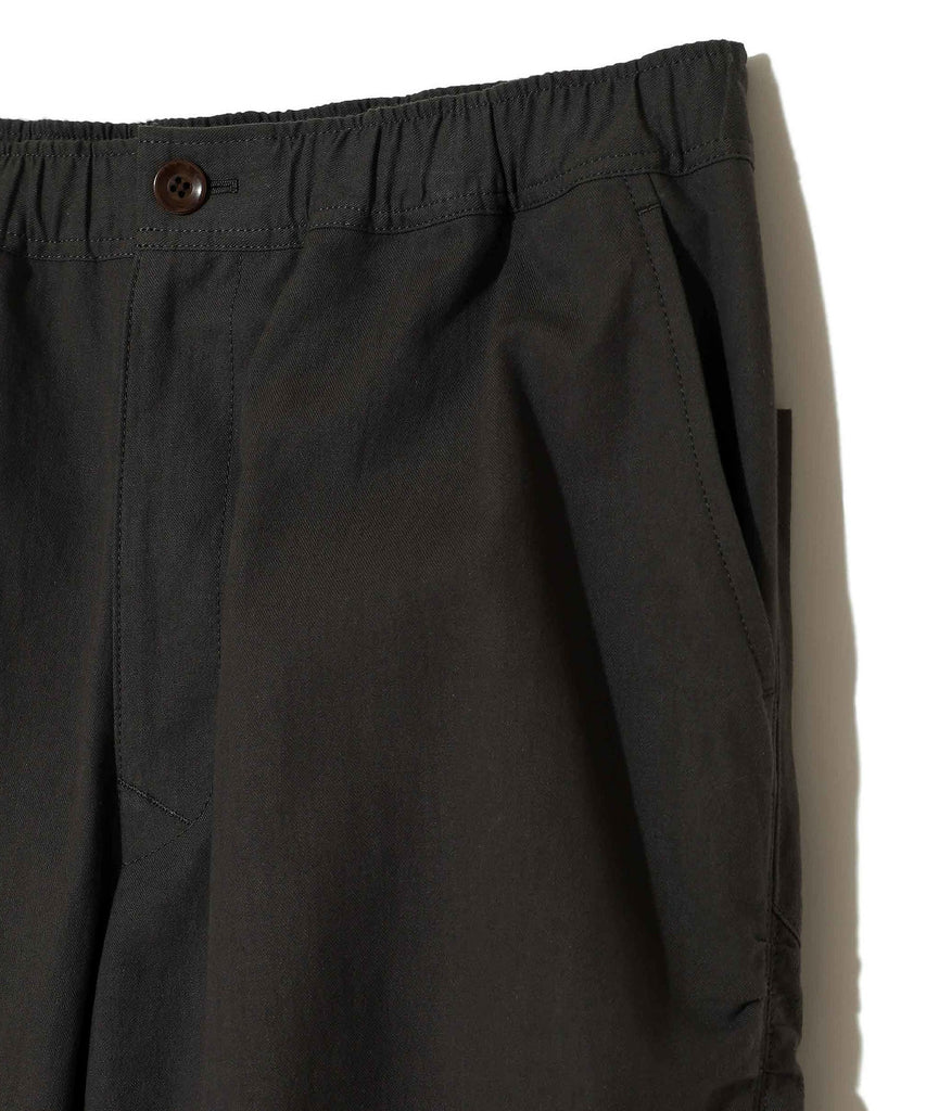 UNDERCOVER "COTTON PUCKERING  EASY PANTS" BLACK