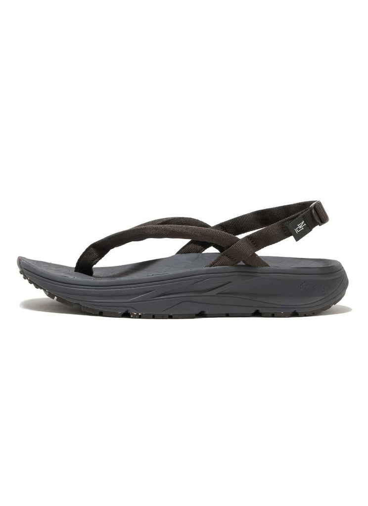 UNDERCOVER X nonnative X rig "SETTA SANDALS" CHARCOAL