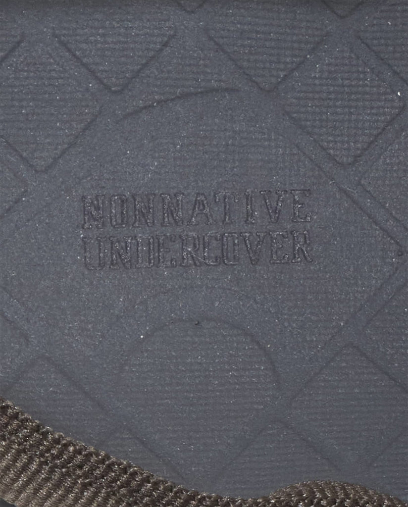 UNDERCOVER X nonnative X rig "SETTA SANDALS" CHARCOAL