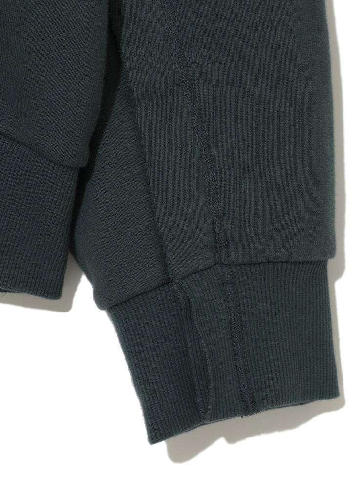 UNDERCOVER "SWITCHING SWEAT TOP" GRAY GREEN