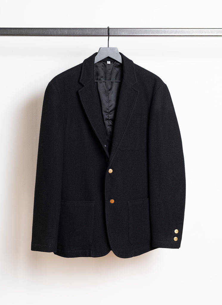 ADAM KIMMEL X CARHARTT MELTON WOOL BLAZER - NAVY