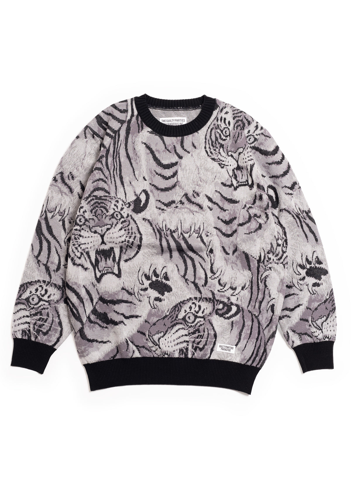 WACKO MARIA｜RECORD JACQUARD SWEATER