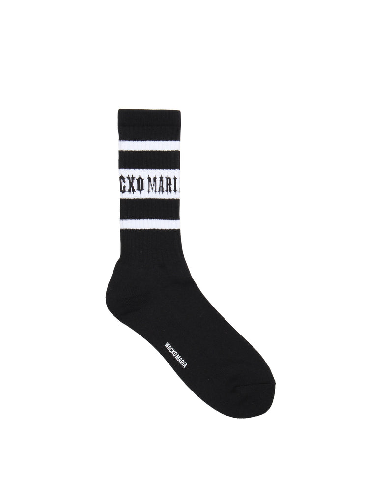 WACKO MARIA/GUILTY PARTIES "SKATER SOCKS" BLACK X WHITE