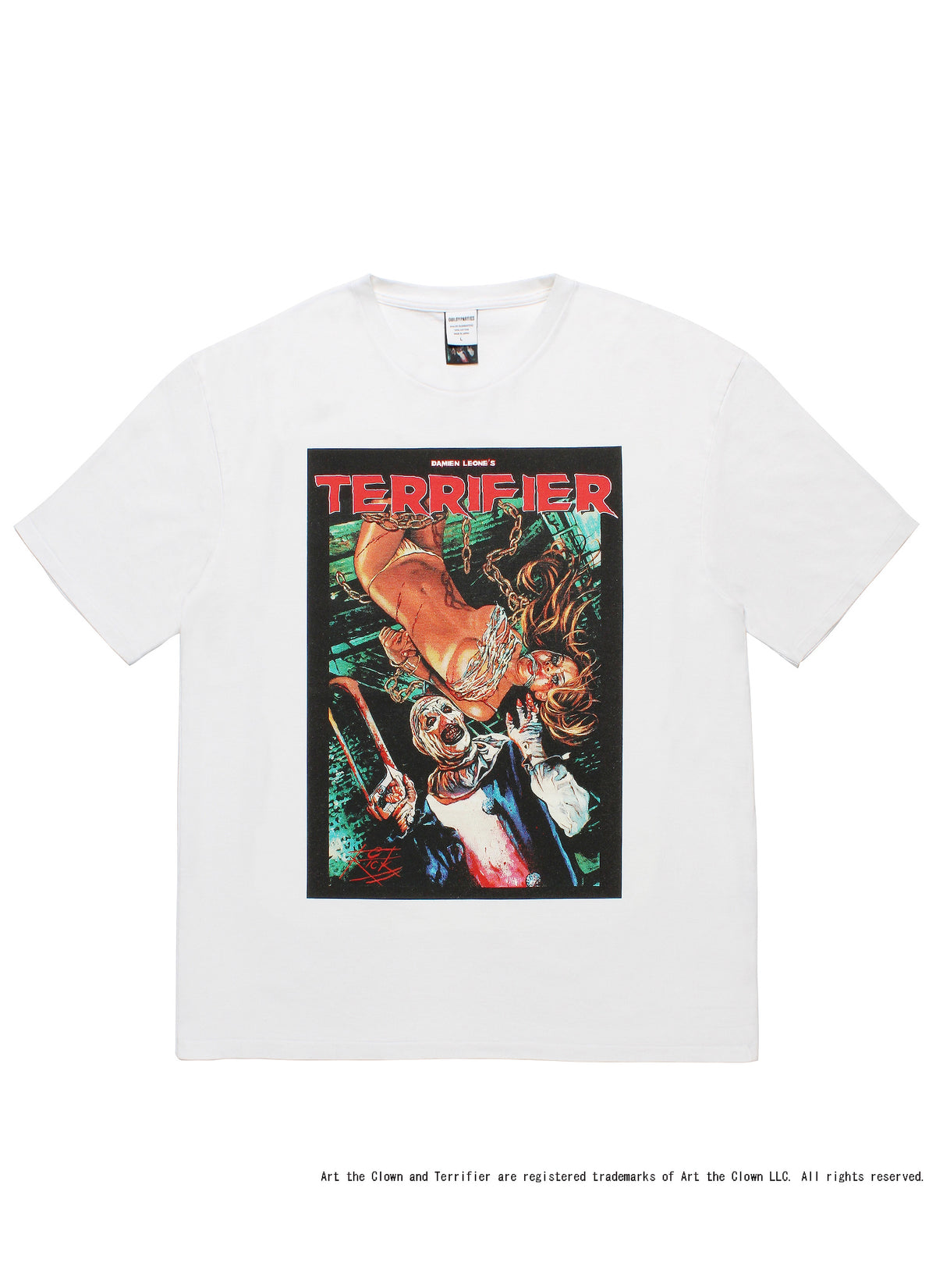 WACKO MARA　TERRIFIER LONG SLEEVE T-SHIRT TERRIFIER / WASHED HEAVY WEIGHT LONG SLEEVE T-SHIRT【MINT