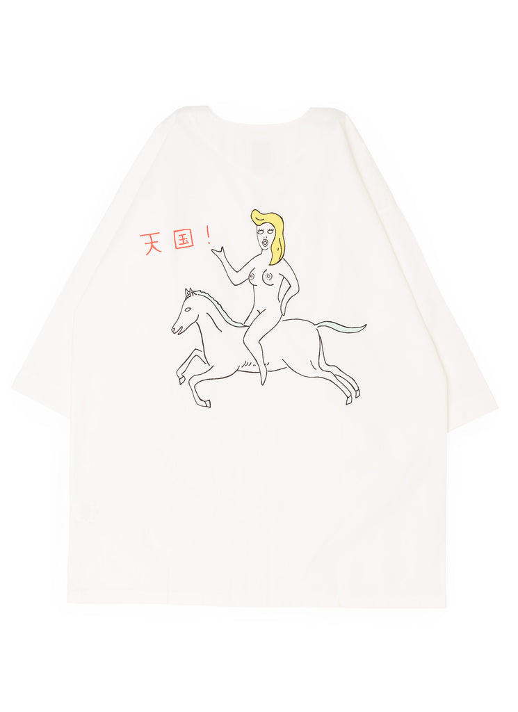 WACKO MARIA/GUILTY PARTIES "世界平和プロジェクト DABO SHIRT" WHITE