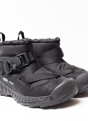 新品 HYKE ×KEEN HOODZERRA NXIS WP BLACK 24 メンズ 防水ウィンターブーツ | フッドゼラ ネクシス ウォーター