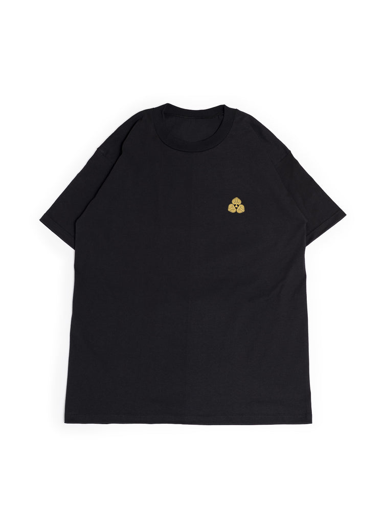 NAKAMURAYA "KANJI HEAVYWEIGHT S/S T-SHIRT" BLACK X DARK GOLD