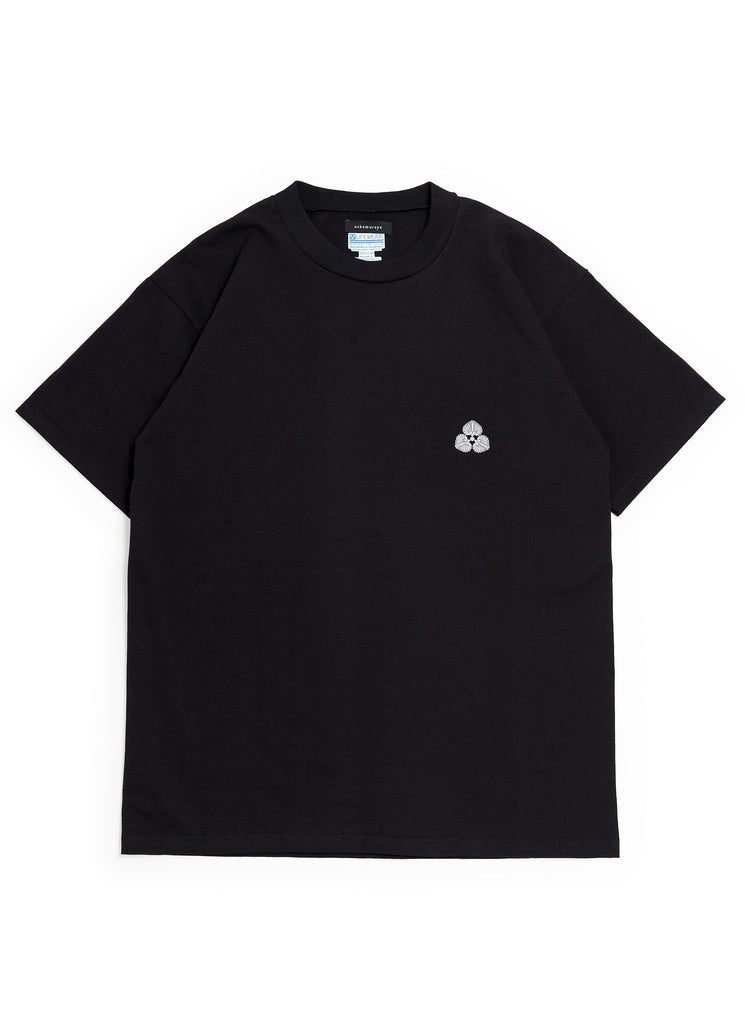 NAKAMURAYA "KANJI HEAVY-WEIGHT S/S T-SHIRT" BLACK X GRAY