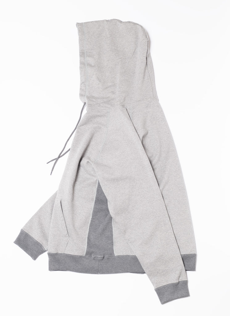 nanamica "HOODED PULLOVER SWEAT" HEATHER GRAY