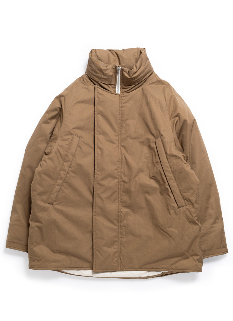 nanamica "UPPER DECK INSULATION JACKET" LIGHT BROWN