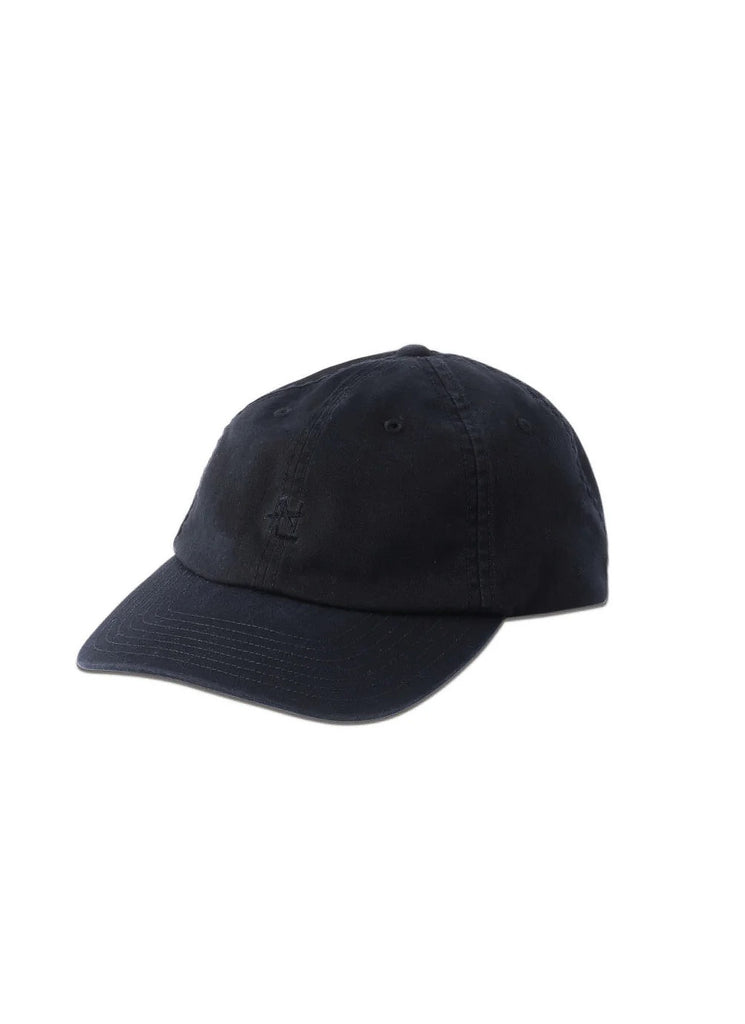 nanamica "WASHED CHINO HAT" BLACK