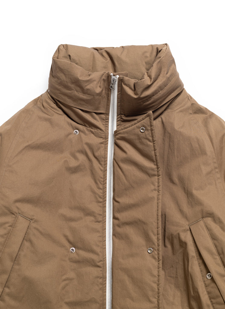 nanamica "UPPER DECK INSULATION JACKET" LIGHT BROWN