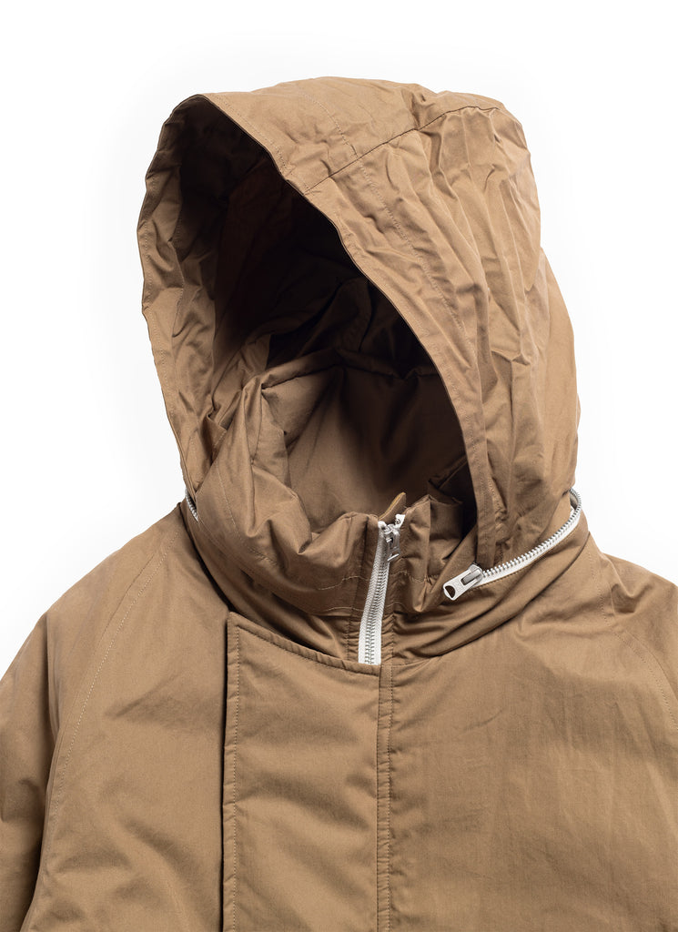 nanamica "UPPER DECK INSULATION JACKET" LIGHT BROWN