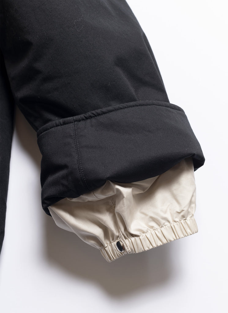 nanamica "UPPER DECK INSULATION JACKET" BLACK