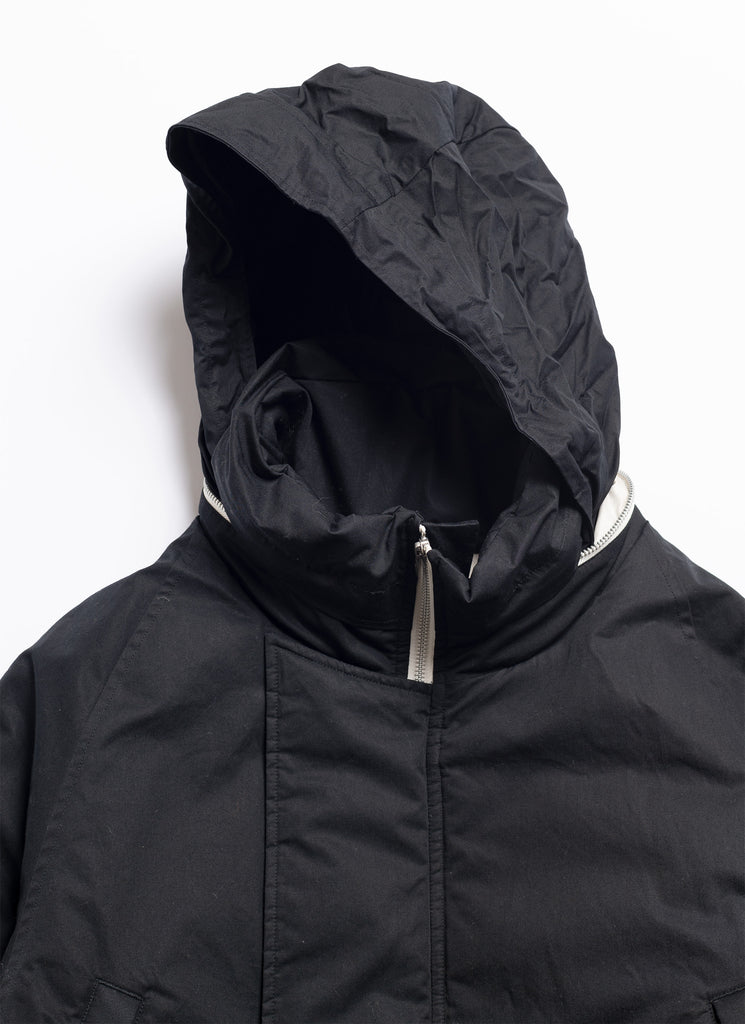 nanamica "UPPER DECK INSULATION JACKET" BLACK