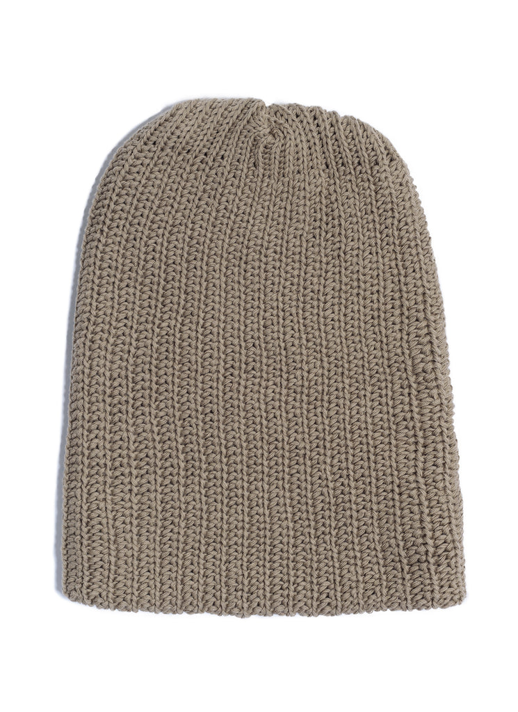 Cotton Knit Beanie - Coyote