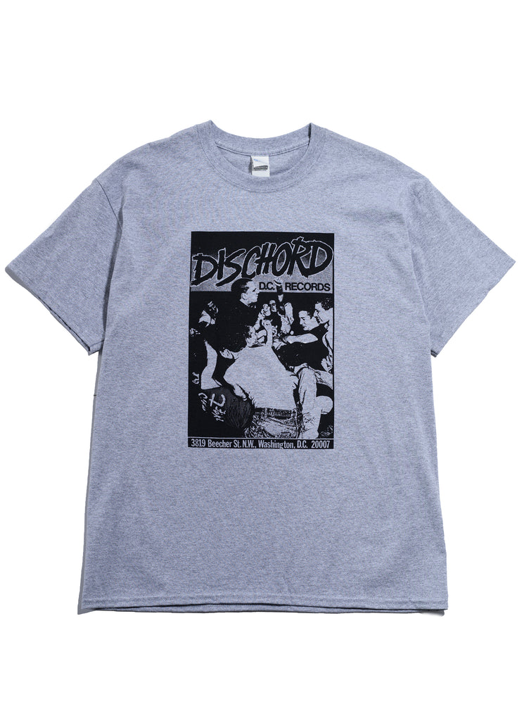 Dischord Records "1st Dischord Shirt - S/S Tee" Sport Gray