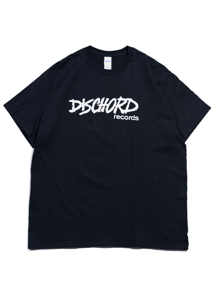 Dischord Records "Old Logo S/S Tee" Black