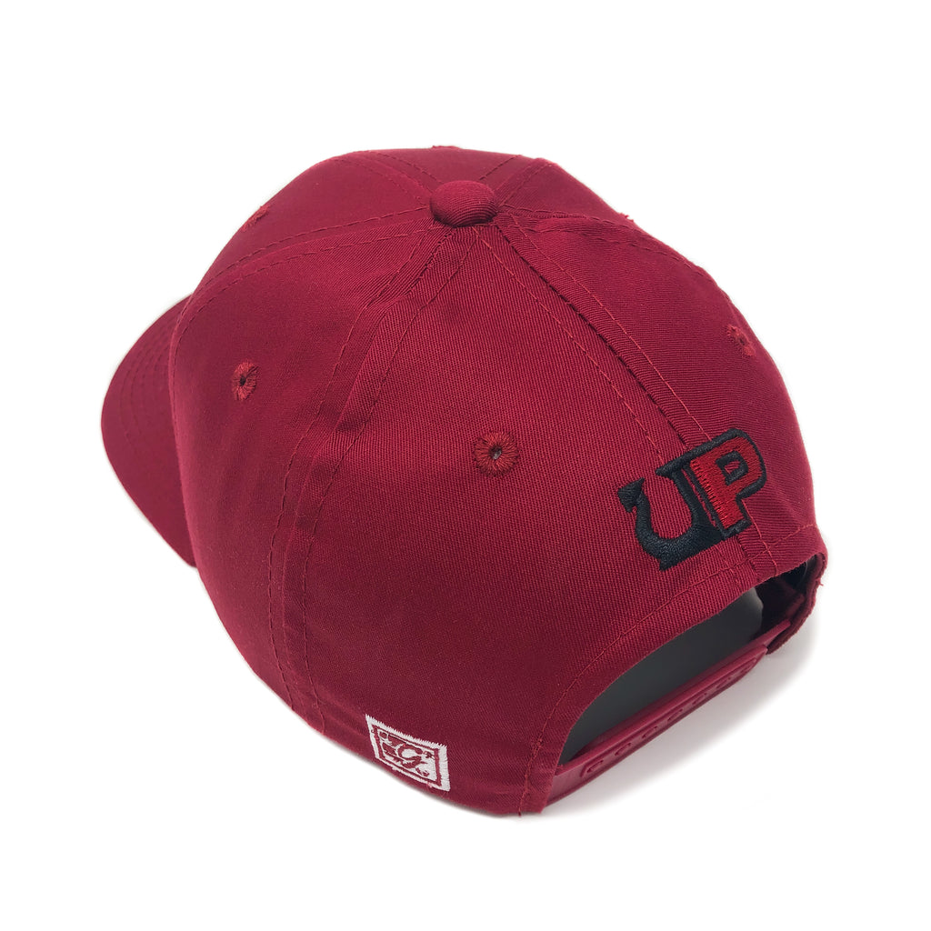 UTOPIAN PROJECTS "THE GAME HAT UP-07" CAMP/BURGUNDY