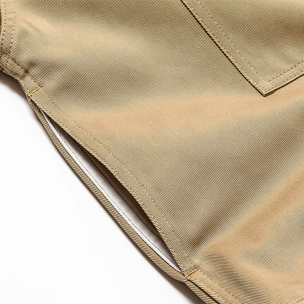 meanswhile "PLEATED SLEEVE BLOUSE X DICKIES®" BEIGE