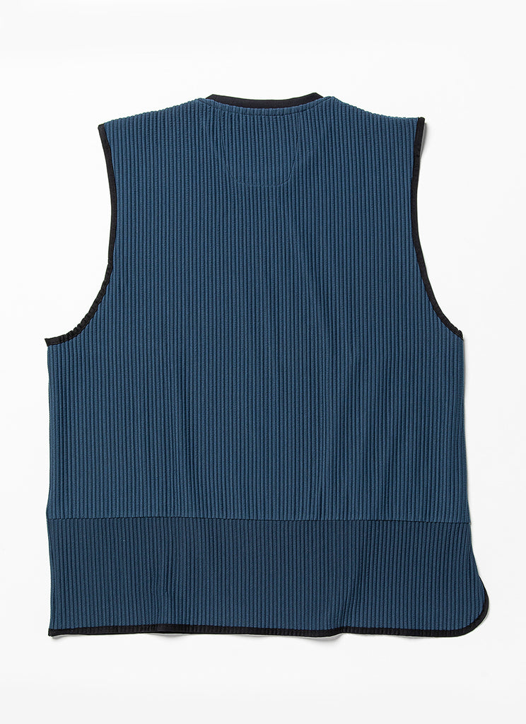 meanswhile "UNEVEN CONDITIONING VEST" NAVY