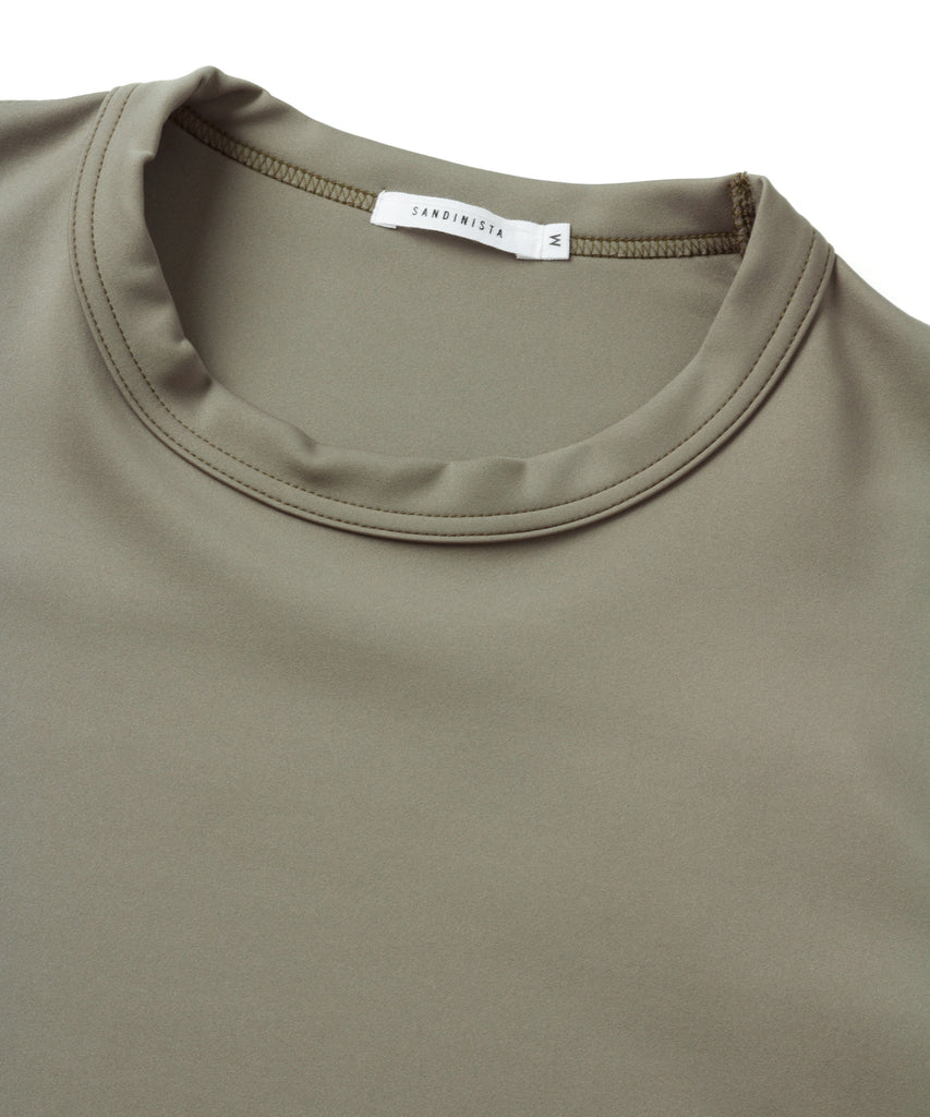 SANDINISTA MFG "DOUBLE KNIT H/S T-SHIRT" OLIVE