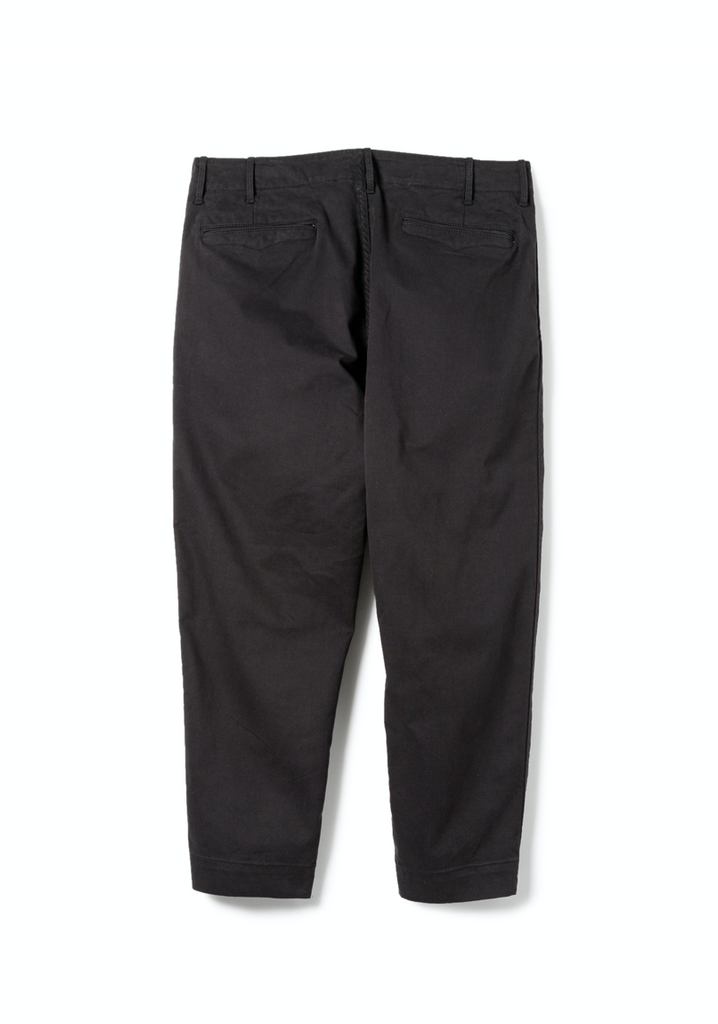 Sandinista MFG "B.C CHINO Stretch Pants - Ankle Cut" Black